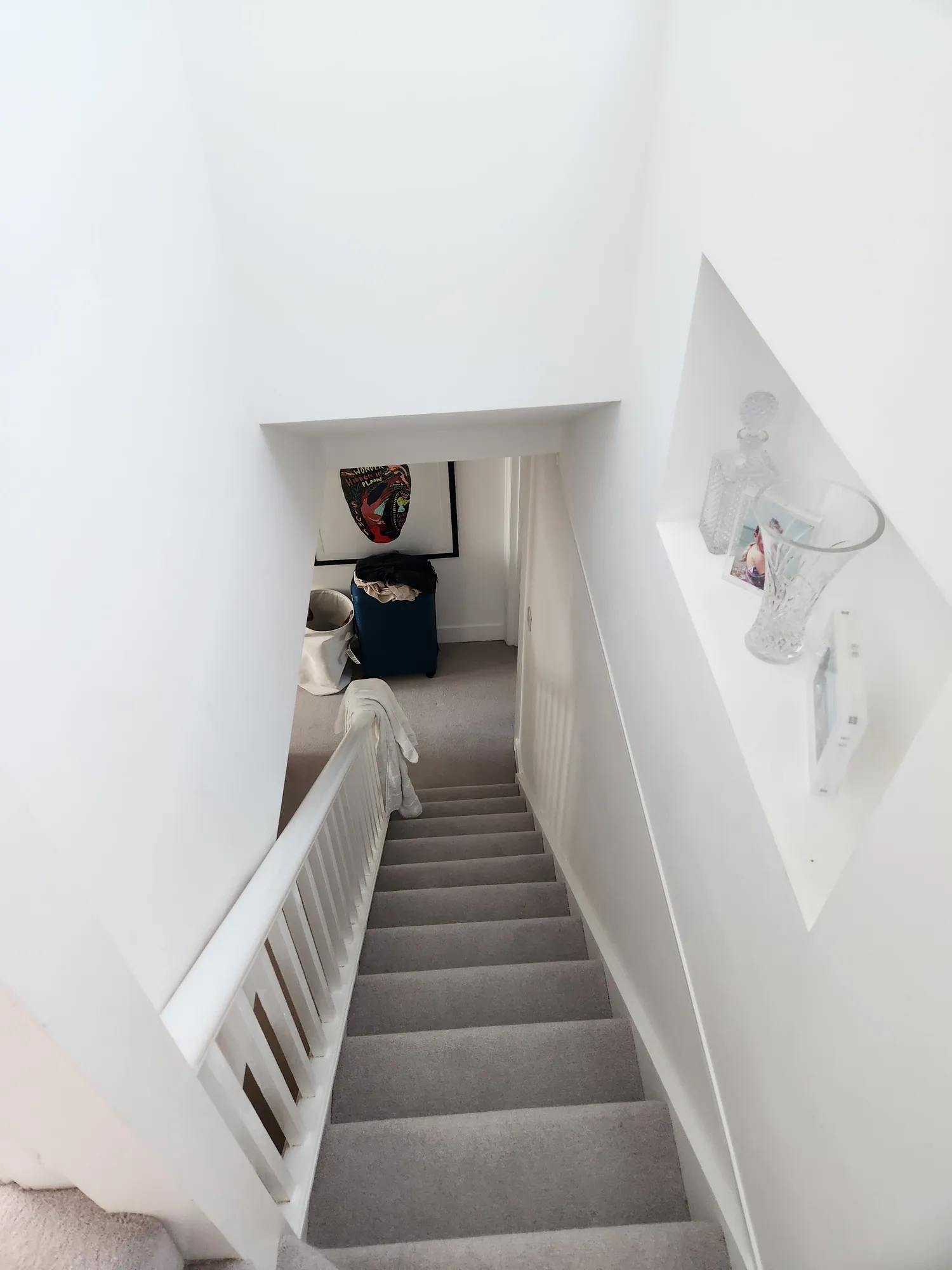 Staircase up to the loft