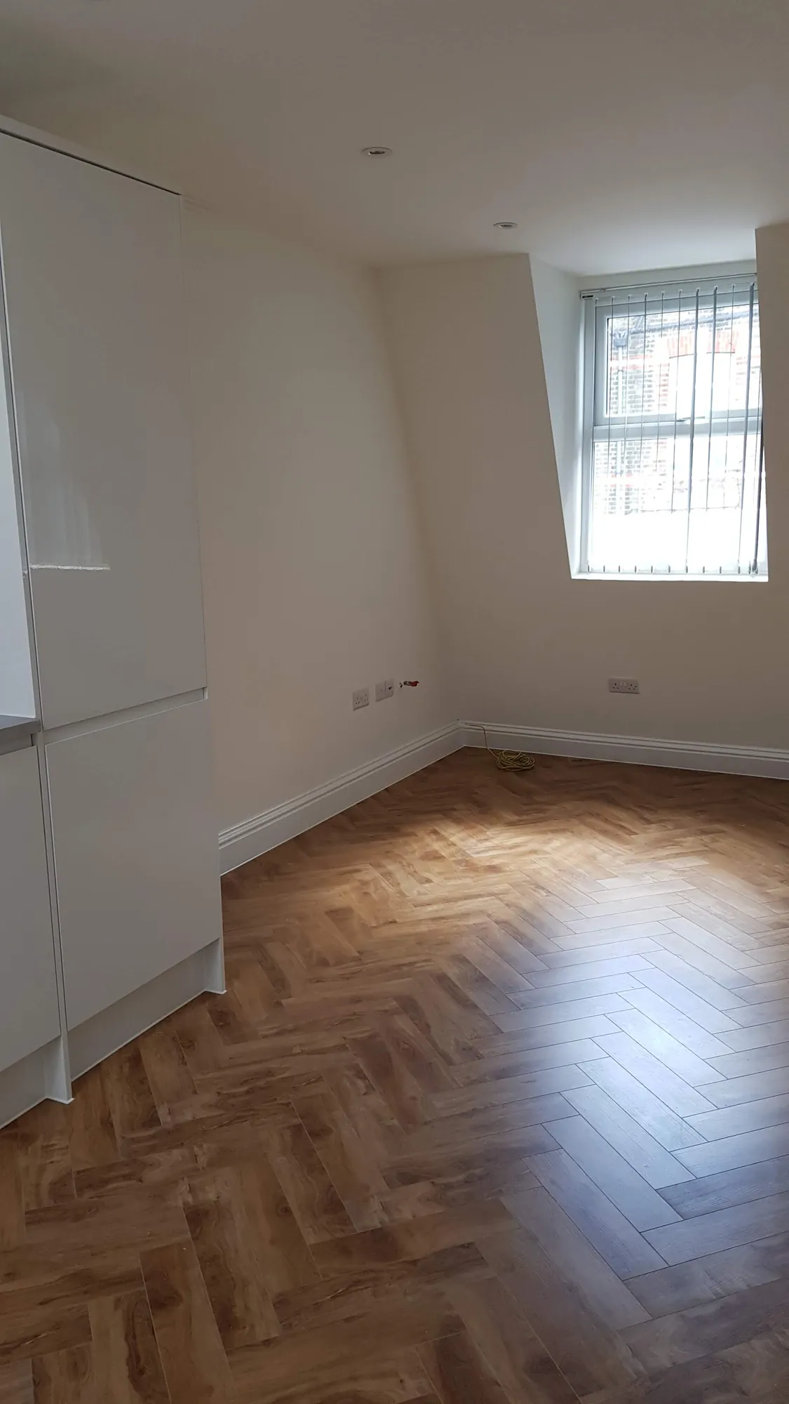 Bedroom with fitted storage